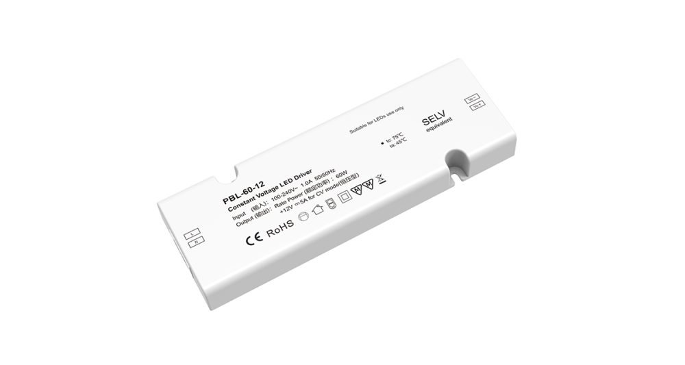 60W 12V 1CH Constant Voltage LED Driver PBL-60-12