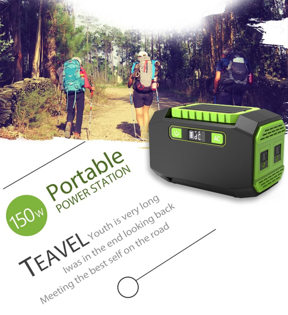 portable battery power station