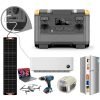 portable power station with solar panel