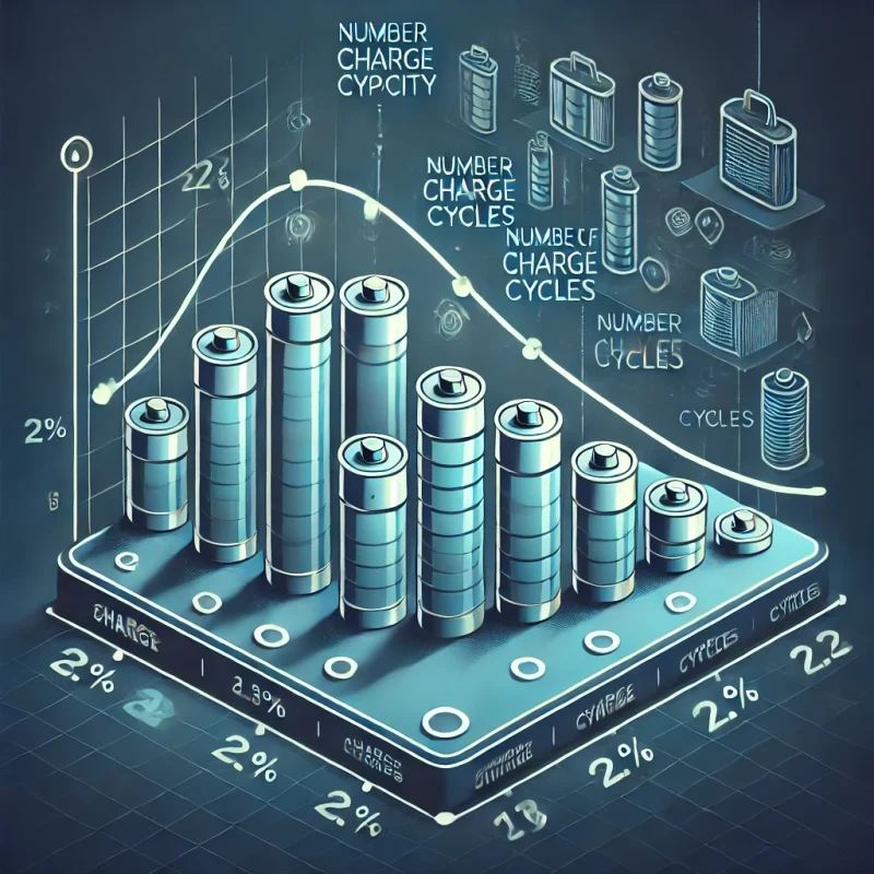 How charge cycles impact the overall lifespan